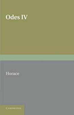 Horace Odes IV book