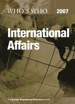 Who's Who in International Affairs by Europa Publications