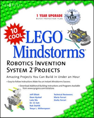 10 Cool Lego Mindstorm Robotics Invention System 2 Projects book