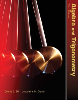 Algebra And Trigonometry book
