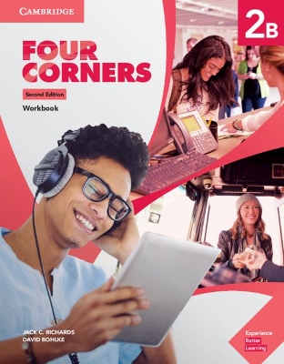 Four Corners Level 2B Workbook book