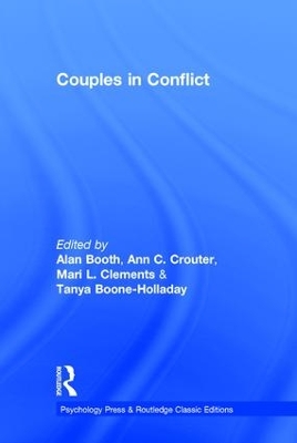 Couples in Conflict by Alan Booth