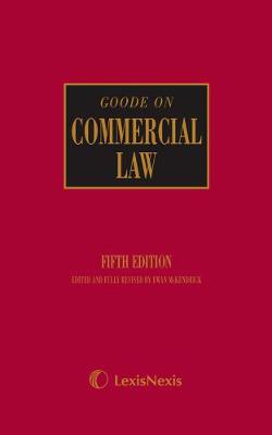 Goode on Commercial Law by Roy Goode