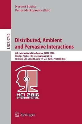 Distributed, Ambient and Pervasive Interactions book