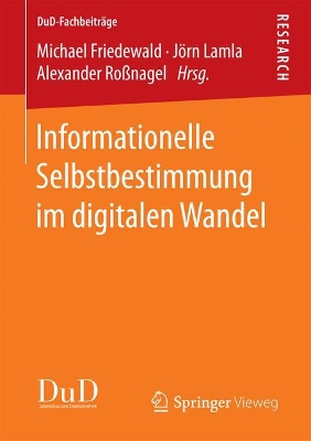 Informationelle Selbstbestimmung im digitalen Wandel book