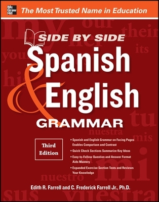 Side-By-Side Spanish and English Grammar book