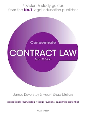 Contract Law Concentrate: Law Revision and Study Guide book