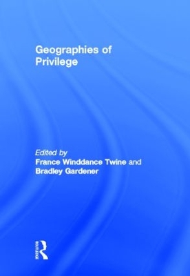 Geographies of Privilege book