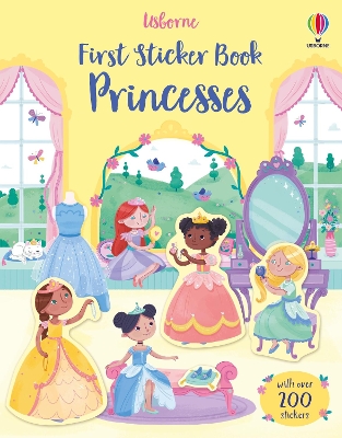 First Sticker Book Princesses book