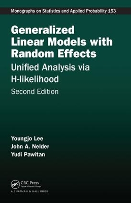 Generalized Linear Models with Random Effects by Youngjo Lee