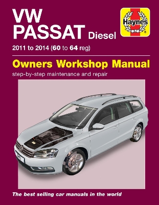 VW Passat Diesel Owners Workshop Manual 2011-2014 book