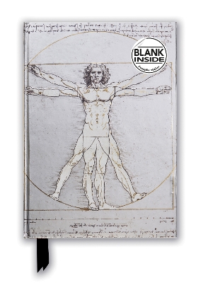 Leonardo da Vinci: Vitruvian Man (Foiled Blank Journal) book
