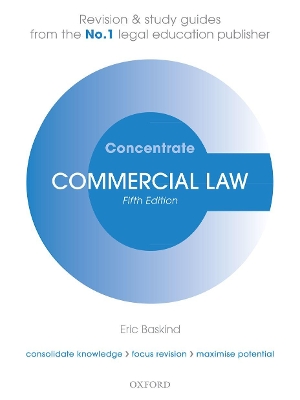 Commercial Law Concentrate: Law Revision and Study Guide book