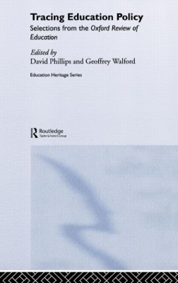 Tracing Education Policy by David Phillips