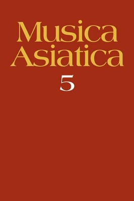 Musica Asiatica: Volume 5 book