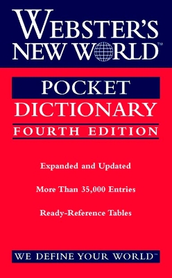 Webster's New World Pocket Dictionary, Fourth Edition book