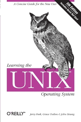 Learning the UNIX Operating System Q/Ref book
