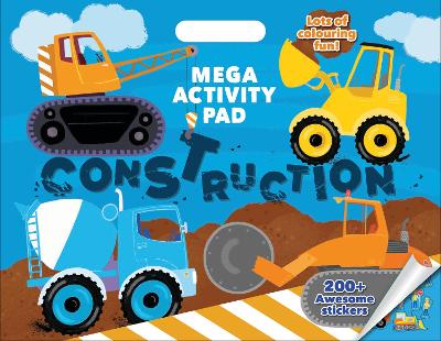 Construction Mega Activity Pad book