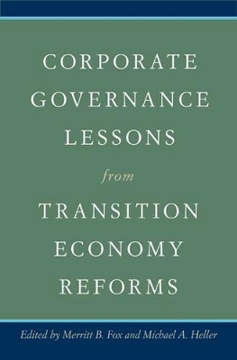 Corporate Governance Lessons from Transition Economy Reforms book