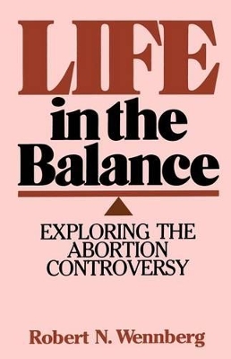 Life in the Balance book
