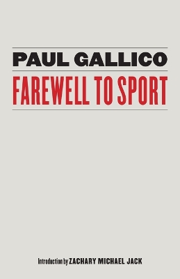 Farewell to Sport book