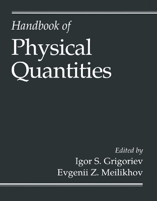 Handbook of Physical Quantities book