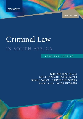 Criminal Law in South Africa book