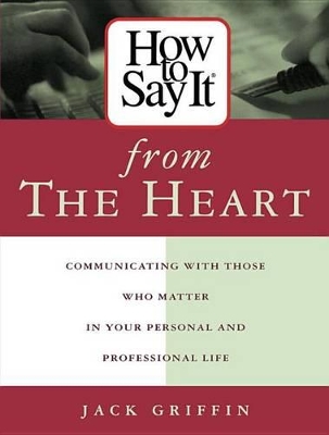 How to Say it From the Heart book