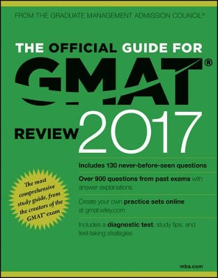 The Official Guide for GMAT Review 2017 with Online Question Bank and Exclusive Video book