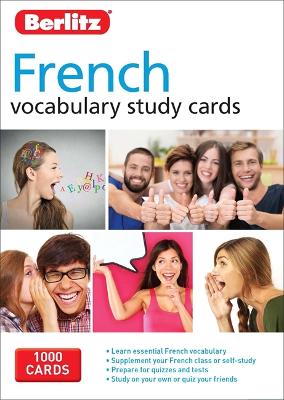 Berlitz Language: French Vocabulary Study Cards book