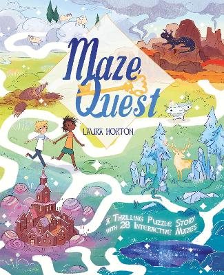 Maze Quest: A Thrilling Puzzle Story with 28 Interactive Mazes book