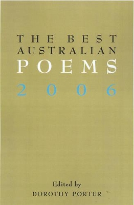 The Best Australian Poems: 2006 book