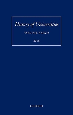 History of Universities book