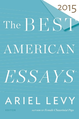 Best American Essays 2015 book