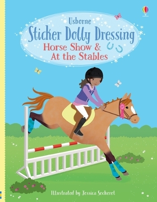 Sticker Dolly Dressing Horse Show & At the Stables book