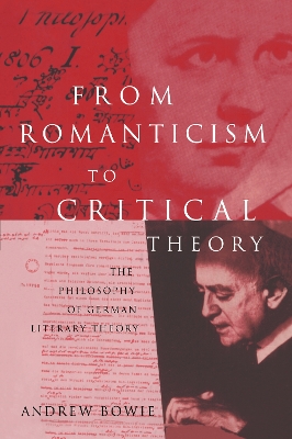 From Romanticism to Critical Theory book