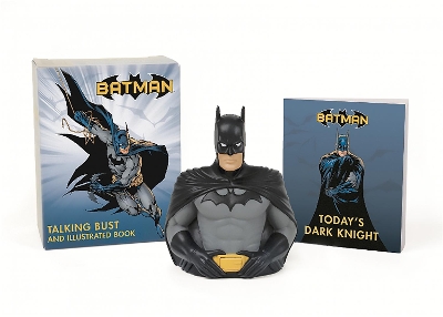 Batman: Talking Bust and Illustrated Book by Matthew Manning