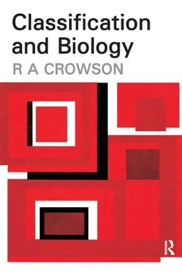 Classification and Biology book