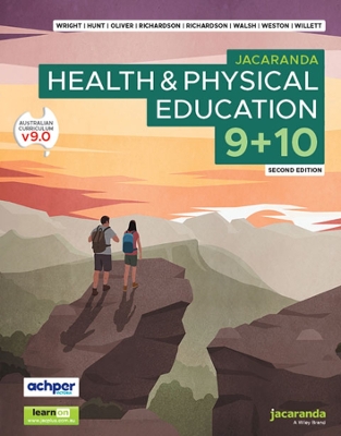 Jacaranda Health & Physical Education 9 & 10 2e learnON and Print book