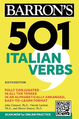 501 Italian Verbs, Sixth Edition book