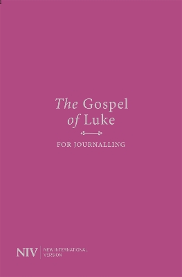 NIV Gospel of Luke for Journalling book