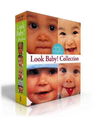 Look Baby! Collection (Boxed Set): Baby Faces; I Love Colors; Baby Food; What's On My Head? book