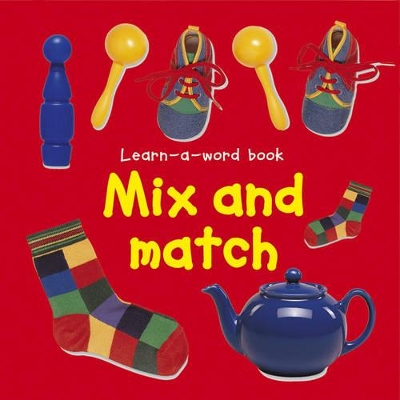 Learn-a-word Book: Mix and Match book