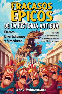 Fracasos épicos de la historia antigua: Errores divertidísimos y meteduras de pata desconcertantes que dieron forma a las civilizaciones by Ahoy Publications