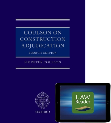 Coulson on Construction Adjudication (book and digital pack) book