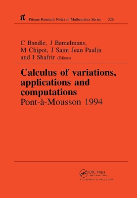 Calculus of Variations, Applications and Computations book