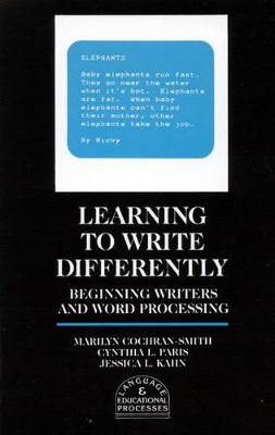 Learning to Write Differently book