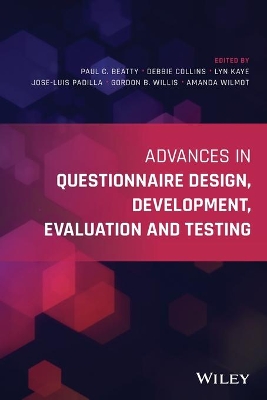 Advances in Questionnaire Design, Development, Evaluation and Testing book