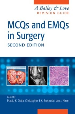 MCQs and EMQs in Surgery by Pradip Datta