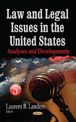 Law & Legal Issues in the United States by Laurent B Landers